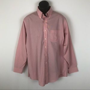 Brooks Brothers Pink Check, Button Down Shirt